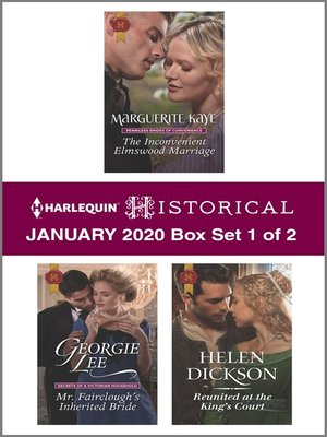 cover image of Harlequin Historical January 2020--Box Set 1 of 2